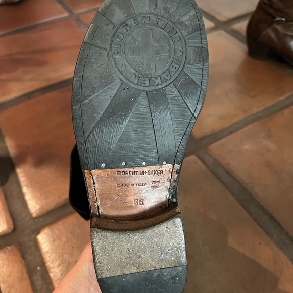 Fiorentini + Baker Black Combat Boots - Picture 2 of 6